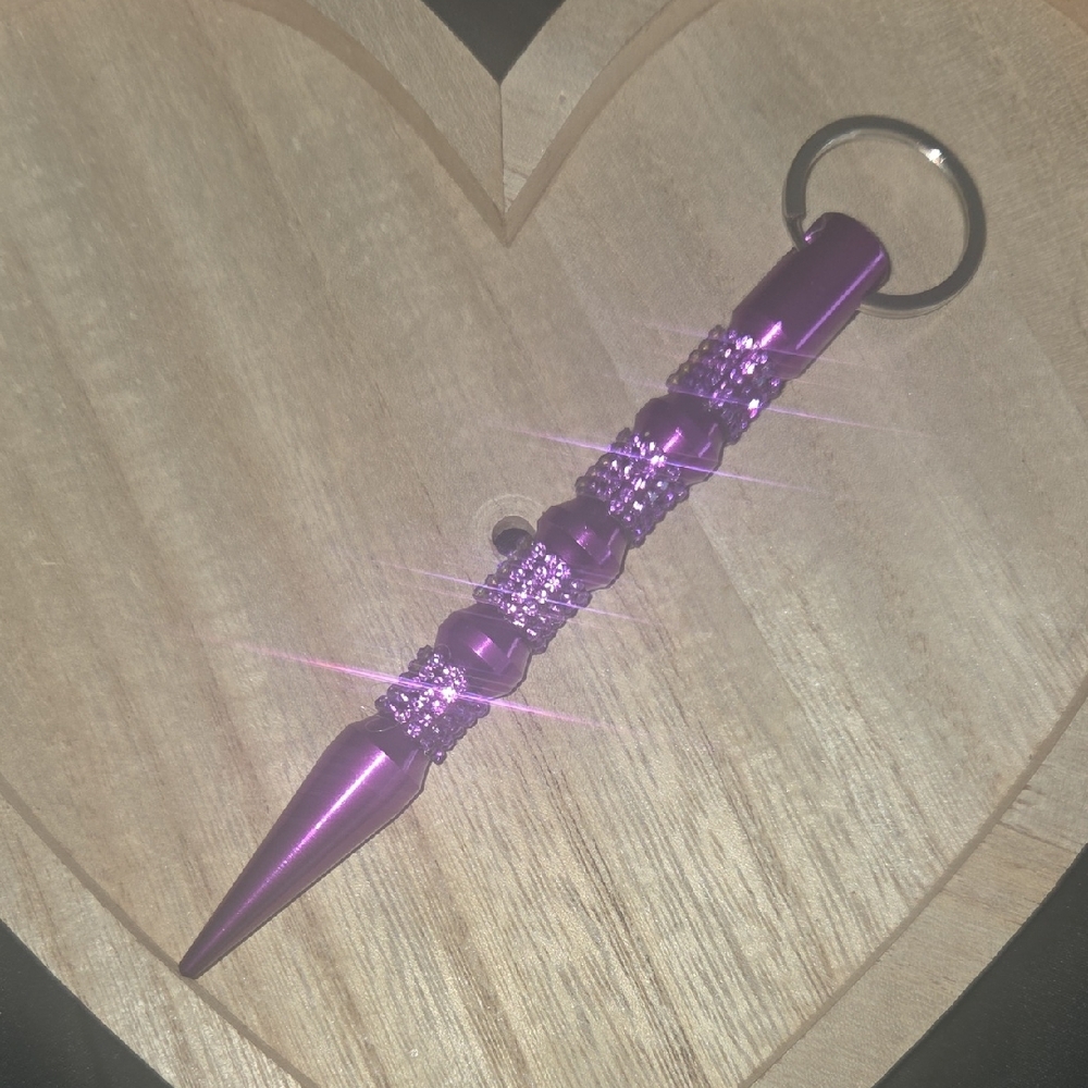 Purple Kuboton( Safety Keychain Accessory) 2 For $20